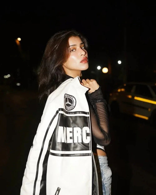 Mercedes Benz leather jacket