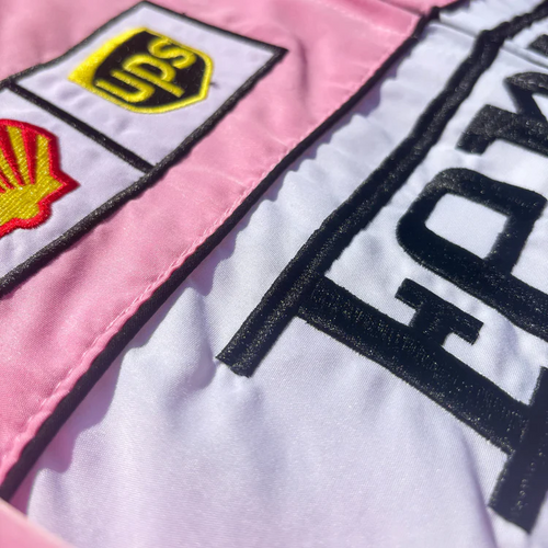 Pink Ferrari Racing Jacket – F1 Style