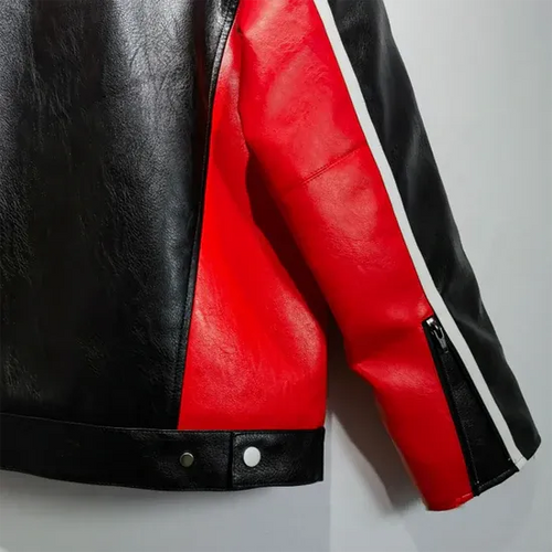 Ferrari x Marlboro leather jacket